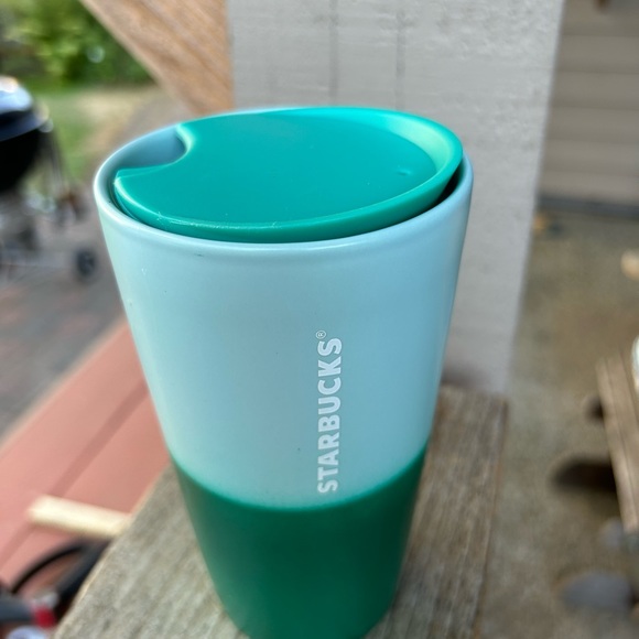 Starbucks tumbler green tones. 2020. 12 oz - Picture 2 of 4